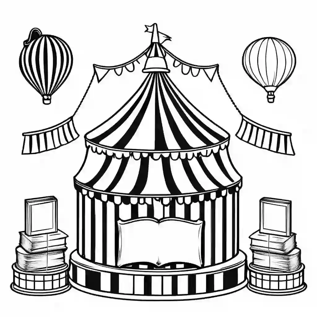 Carnival Prizes coloring pages